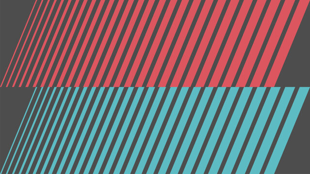 Abstract Diagonal Stripe Background with Optical Illusion. Modern Geometric Color Pattern for creative graphic design. Vector illustration.