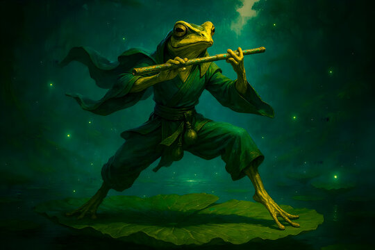 Katak Pisang the Poison Silat Sage. 