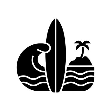 Masterpiece Maui, Hawaii icon featuring the island's most recognizable elements including palm trees, ocean waves, volcanic landscapes, and tropical flowers. Perfect for travel brands, tourism busines