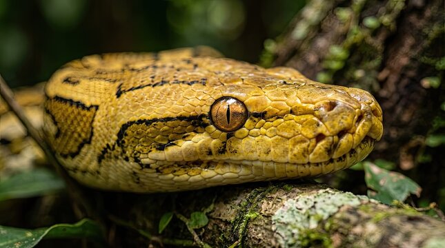 snake in a tree