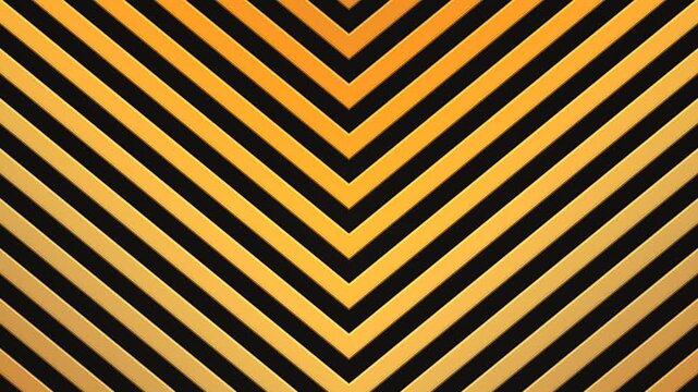 Diagonal lines in black and gold form a striking pattern. The shiny surface reflects light, producing a modern and stylish look. Suitable for various design projects