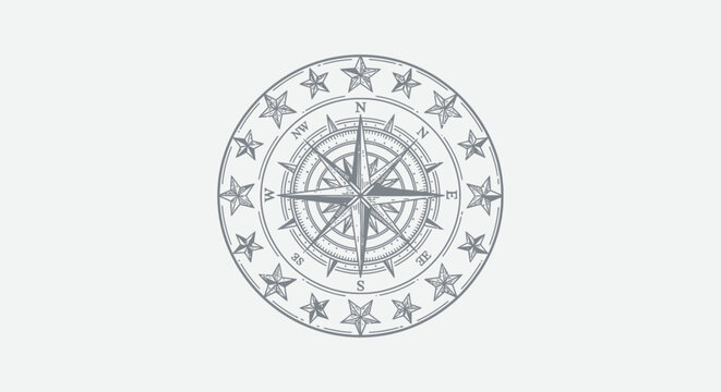 Astrology zodiac wheel star chart.