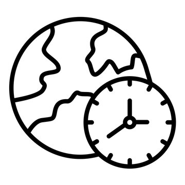 Time Zone Icon