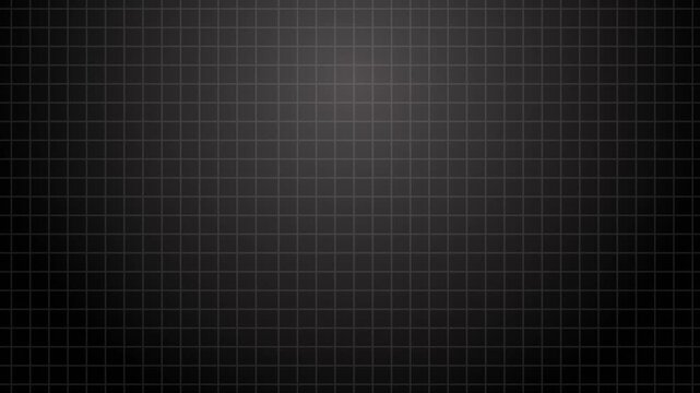 Dark gray grid pattern background with soft central lighting.
