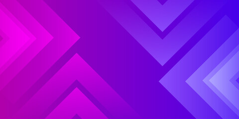 Obraz premium Abstract Geometric Background with Vibrant Purple and Blue Gradient Dynamic Shapes and Futuristic Design Elements