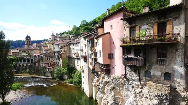 Port-en-Royans, Auvergne-Rh&ocirc;ne-Alpes, a nice village in France