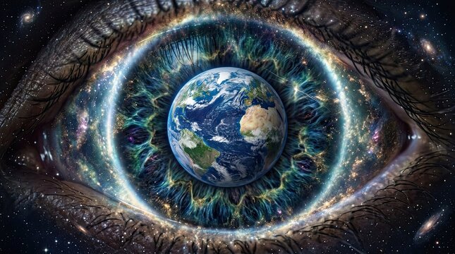 planet in space