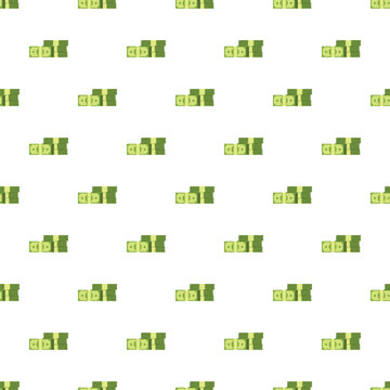 Stacks of us dollar bills forming a repeating pattern representing wealth