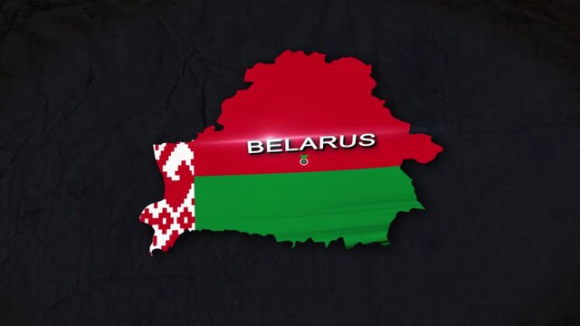 Belarus Map Animation 4K