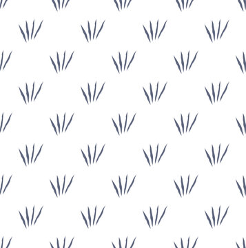 Minimalist pattern showing abstract scratch elements repeating on a white background