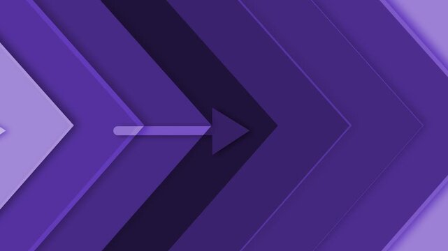 Minimal layered arrows pointing right background animation