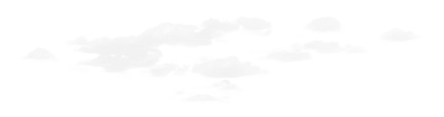 Isolated clouds PNG transparent background © Ann