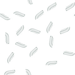 Obraz premium egyptian wing glyph vector seamless pattern. egyptian wing thin illustration