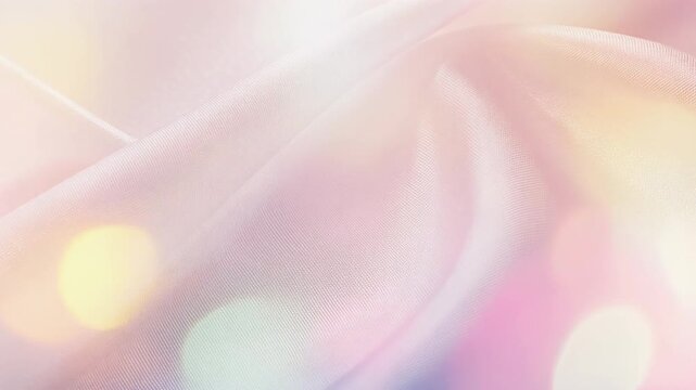 淡いピンク　パステル シルク 波模様 抽象 背景