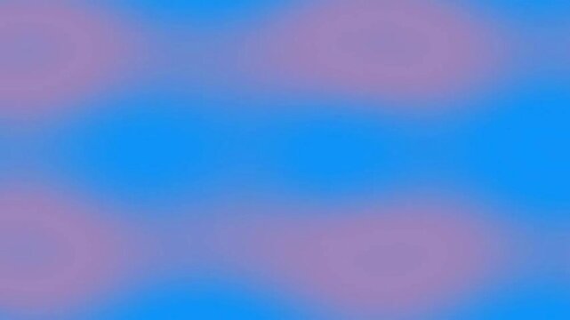 Abstract Color Waves Floating and Blending in Soft Blue and Pink Tones