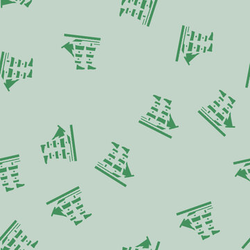 brigantine ancient ship glyph vector seamless pattern. brigantine ancient ship thin illustration