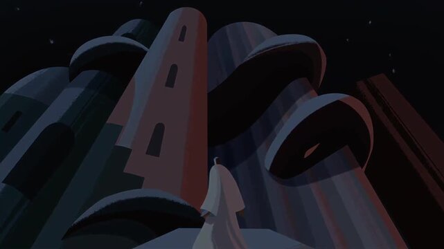 Jesus Christ Tempted by Satan in the Wilderness &ndash; Biblical 2D Animated Illustration