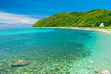 沖縄県国頭村の与那海岸の絶景 © kintomo