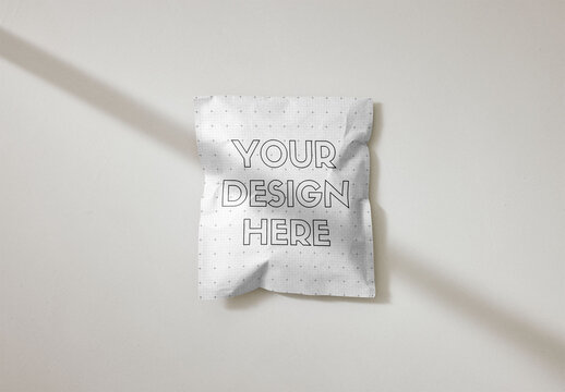 Mockup Of Customizable Paper Mailer Bag