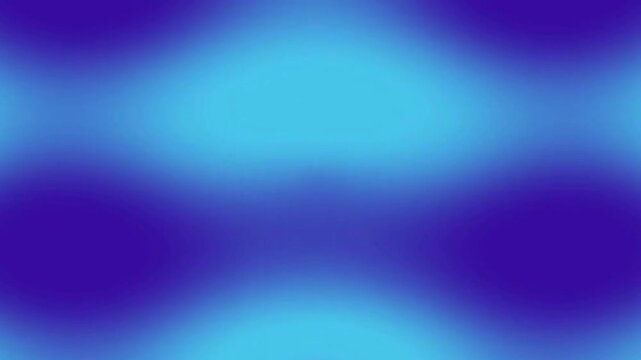 Abstract Blue Motion with Soft Shapes in Calm Water Setting