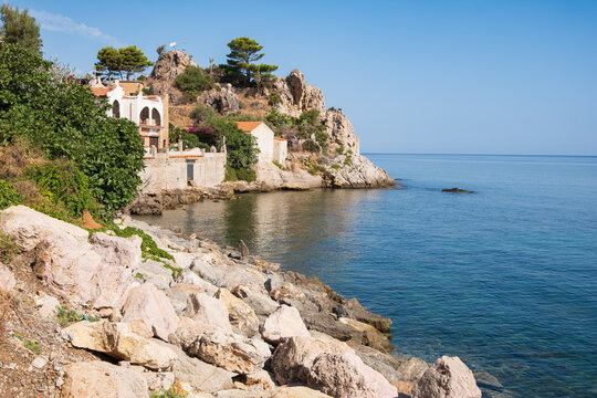La Catena beach in Altavilla Milicia, Sicily