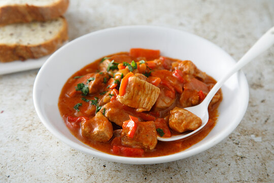 Homemade turkey goulash, or casserole