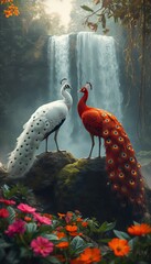 Fototapeta premium the dragon in the water