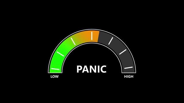 Gauge indicator animation monitors clinical psychological stress metrics. Application interfaces use a gauge indicator animation tab section view. Responsive gauge indicator animation setup layer.