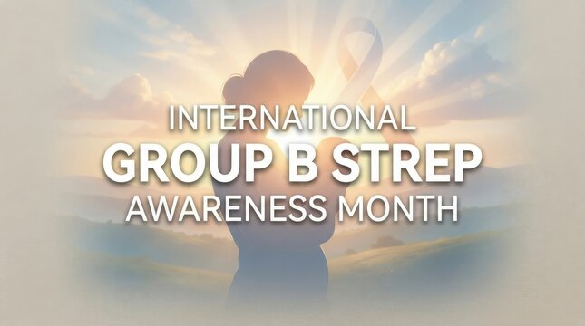 International group b strep awareness month poster