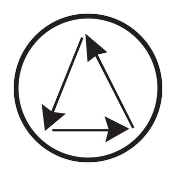 Modern outline arrow graphics with multiple directional symbols for creative interface design