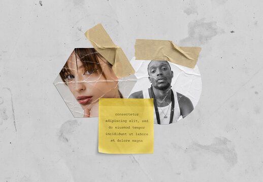 Photo Collage Mockup