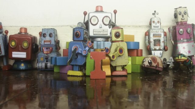 Crazy robots are weird stop motion animation 