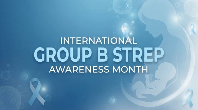 International group b strep awareness month poster