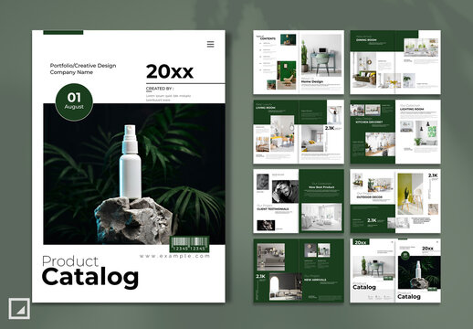 Product Catalog Brochure Template