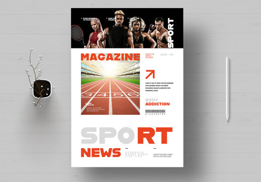 Sport Magazine Template