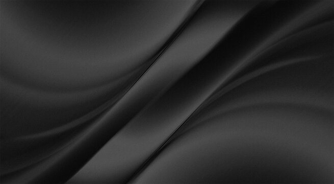 premium black abstract background with smooth surface texture with a matte effect combined with a faint sheen and natural-looking organic wave curves