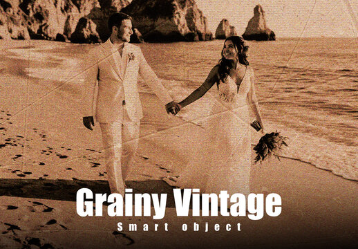 Grainy Vintage Photo Effect