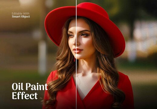 Oil Paint Photo Effect