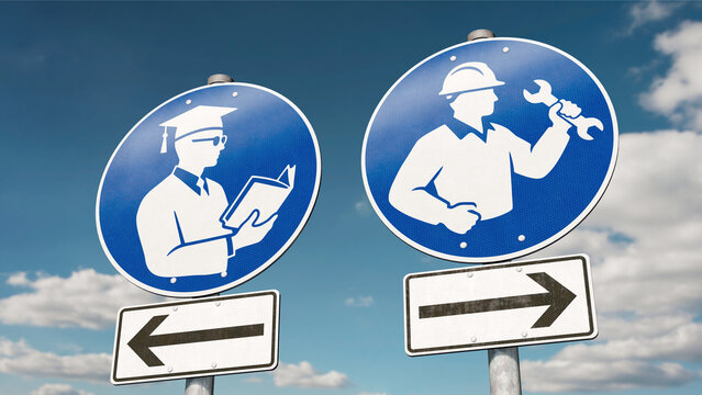 Entscheidung: Studium oder Ausbildung?