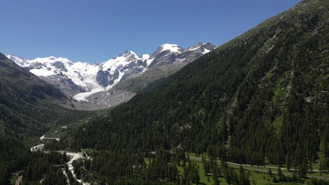 Bernina Gletscher