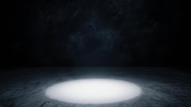 Luminous moonlight glow over dark forest horizon night trees
