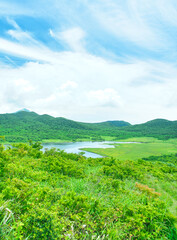 福島県耶麻郡北塩原村　雄国沼湿原に広がる雄国沼 © TNK