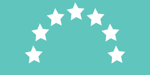 Fototapeta premium mikronesia background vektor flag. background blue star blend pattern