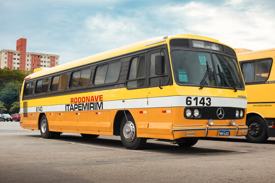 1975 Ciferal Lider Mercedes-Benz O-355 classic bus.