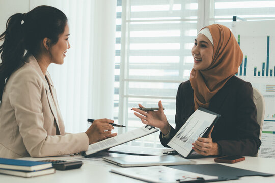 Professional Business Consultation Between Female Professionals
