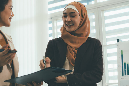 Professional Business Consultation Between Female Professionals