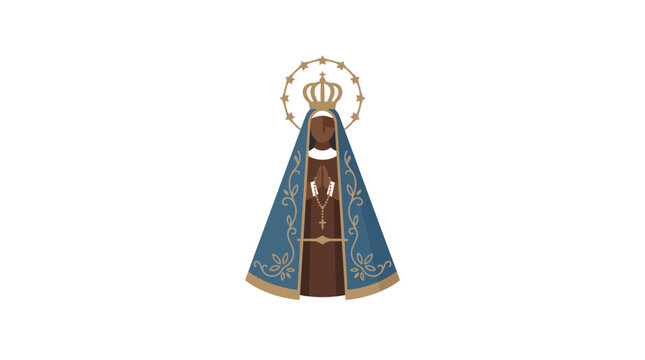 Our Lady of Lujan Icon, Patron Saint of Argentina, Religious Symbol
