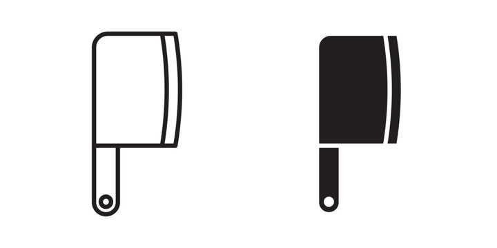 Butcher knife icon