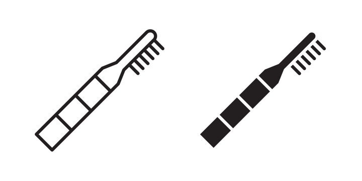 Electric toothbrush icon