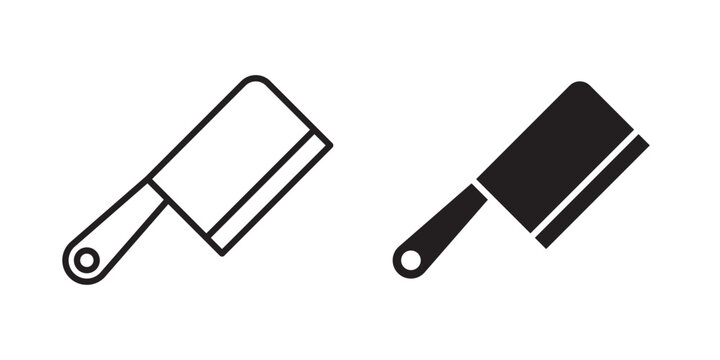 Butcher knife icon